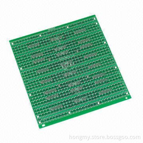4-layerd PCB with 10 to 300V Test Voltage and 0.2 to 3.2mm Finish Board Thickness and HASL, LF